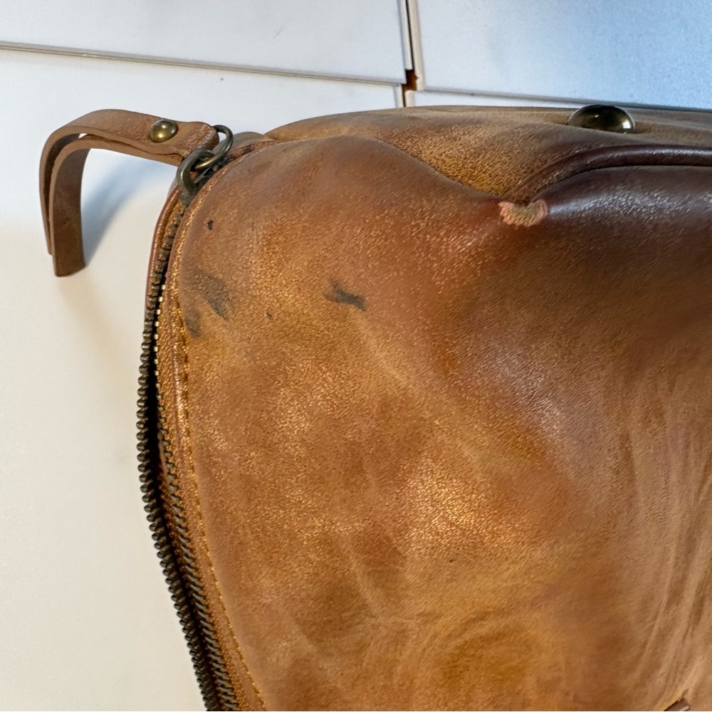 Urban Expressions Brown Comet Star Embellished Leather Bag - Picture 5 of 5